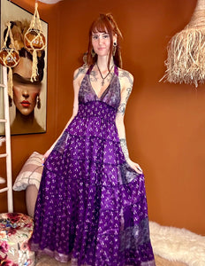 Zamira Vintage Silk Dress