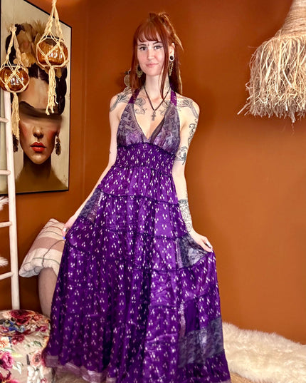 Zamira Vintage Silk Dress