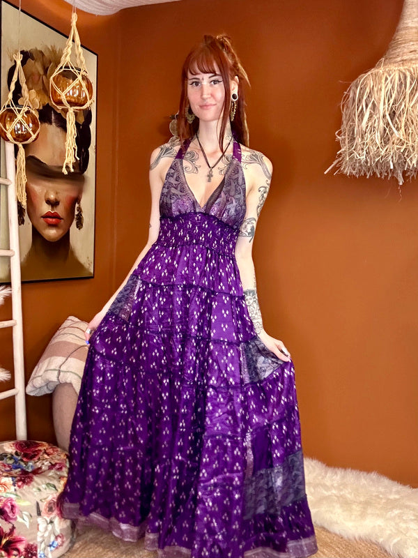 Zamira Vintage Silk Dress