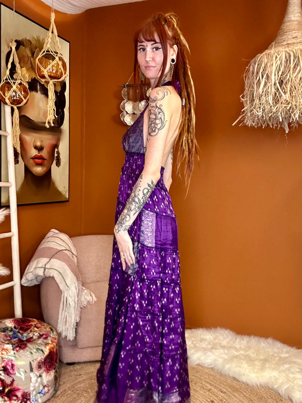 Zamira Vintage Silk Dress