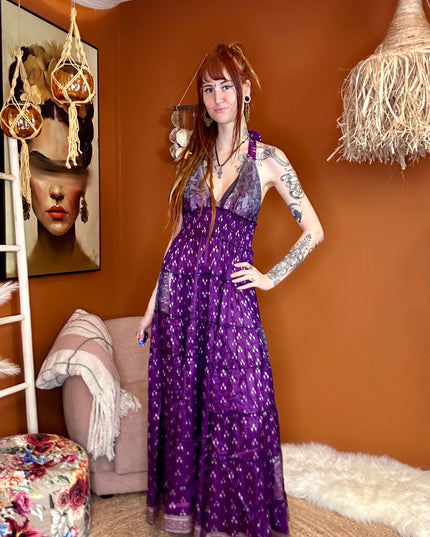 Zamira Vintage Silk Dress