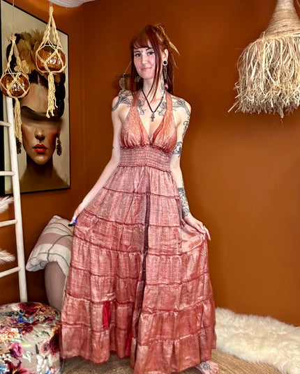 Zamira Vintage Silk Dress