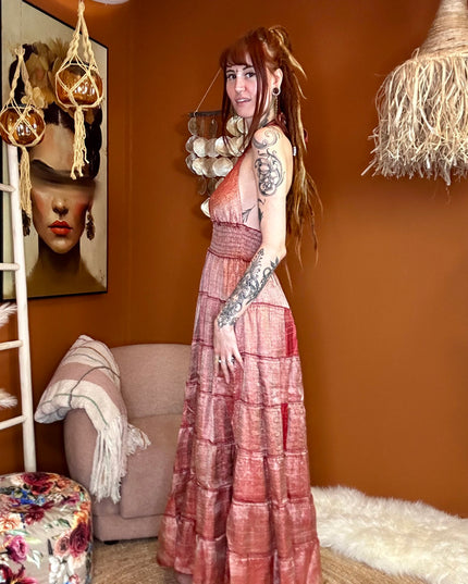 Zamira Vintage Silk Dress