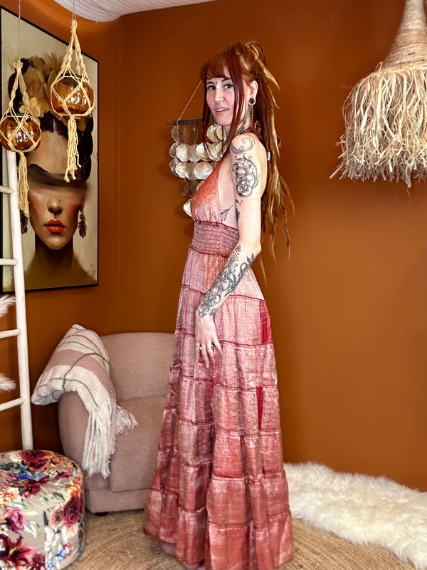 Zamira Vintage Silk Dress