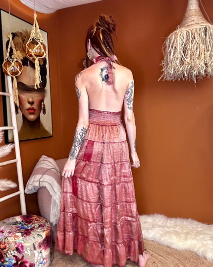 Zamira Vintage Silk Dress