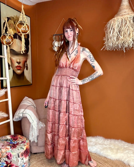 Zamira Vintage Silk Dress