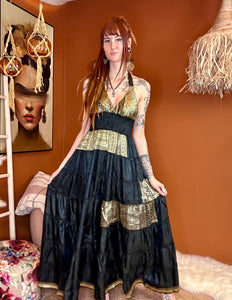 Zamira Vintage Silk Dress