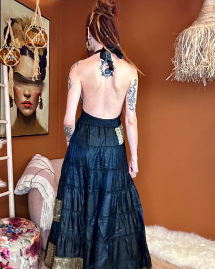 Zamira Vintage Silk Dress