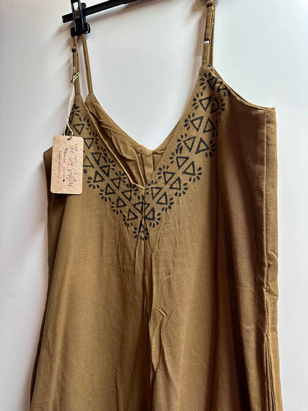 Sunlit Trails Jumpsuit Bruin