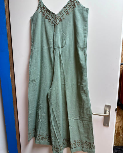 Sunlit Trails Jumpsuit Jadegroen