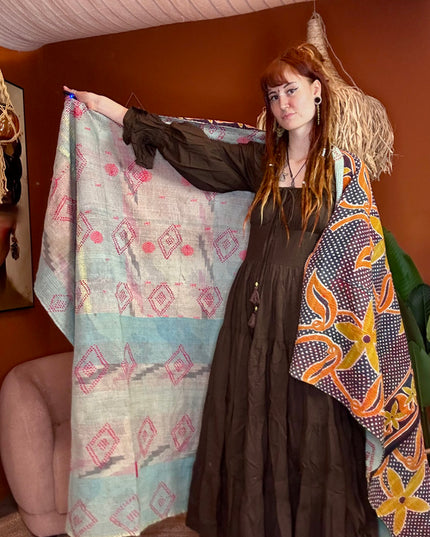 Khanta Quilt deken 4