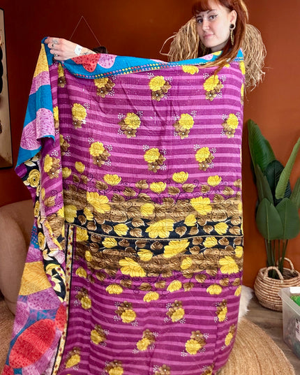 Khanta Quilt deken 9