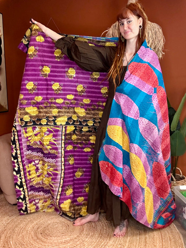 Khanta Quilt deken 9