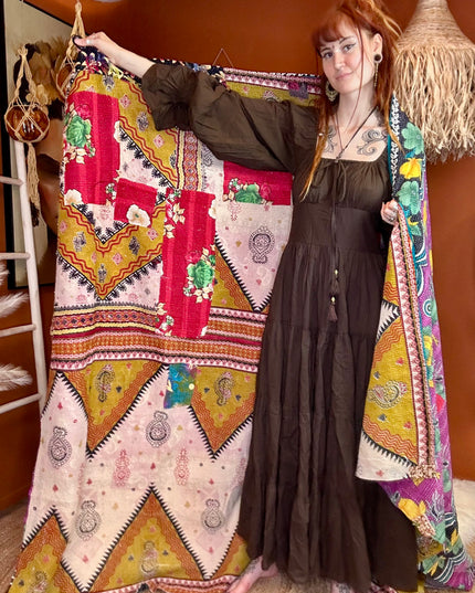 Khanta Quilt deken 19