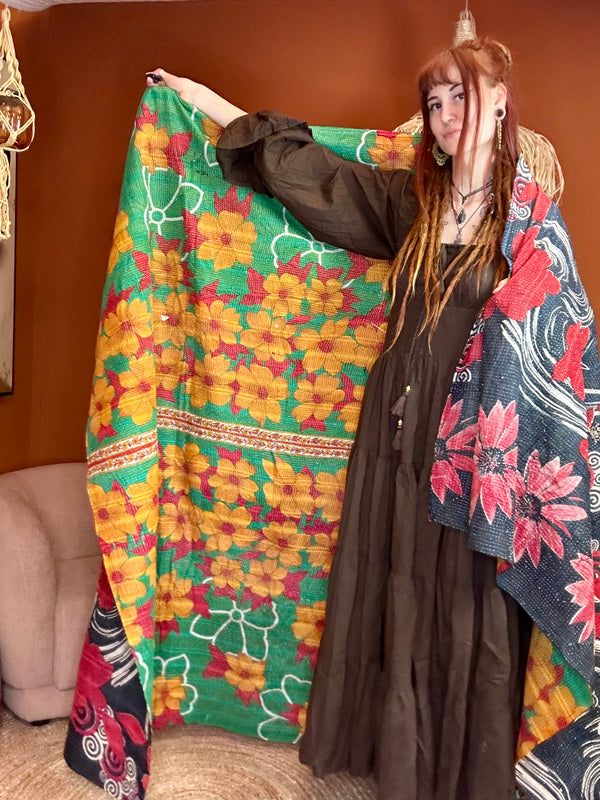 Khanta Quilt deken 21