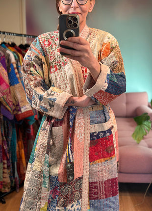 Patchwork Kantha Kimono 1