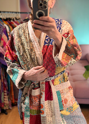 Patchwork Kantha Kimono 8
