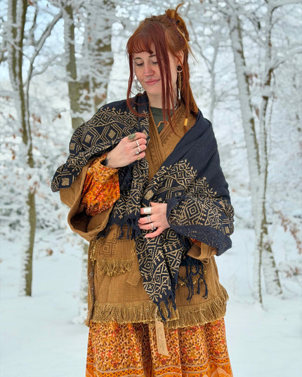 Cotton Scarf Off White