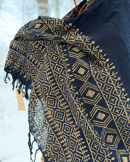 Cotton Scarf Off White