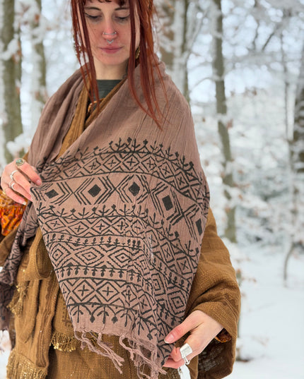 Cotton Scarf Off White