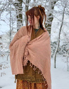 Cotton Scarf Off White