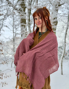 Cotton Scarf Off White