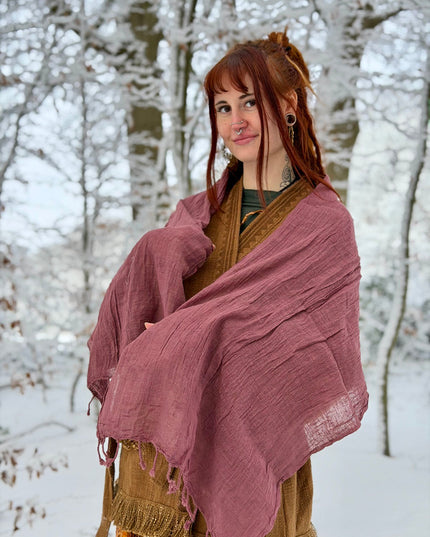 Cotton Scarf Off White