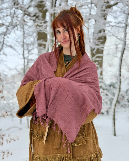 Cotton Scarf Off White