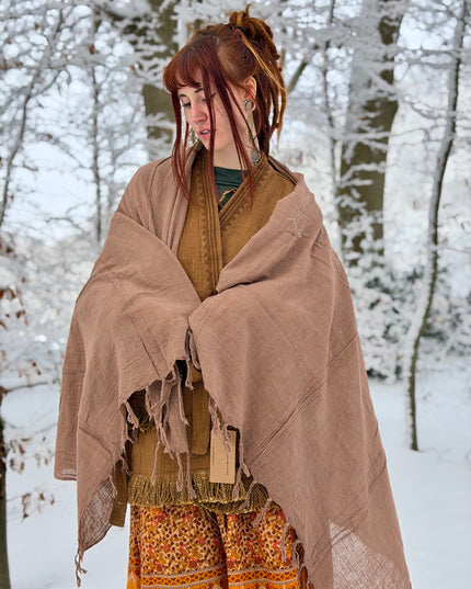 Cotton Scarf Off White