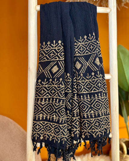 Cotton Scarf Off White