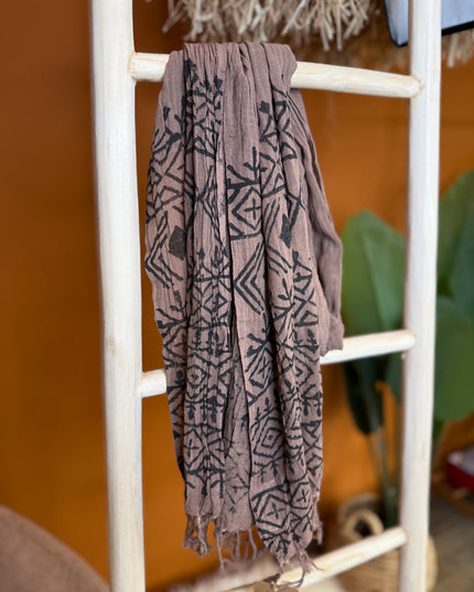 Cotton Scarf Off White