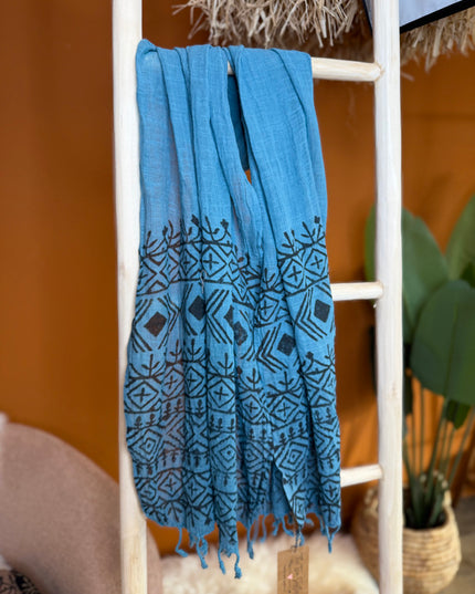 Cotton Scarf Off White