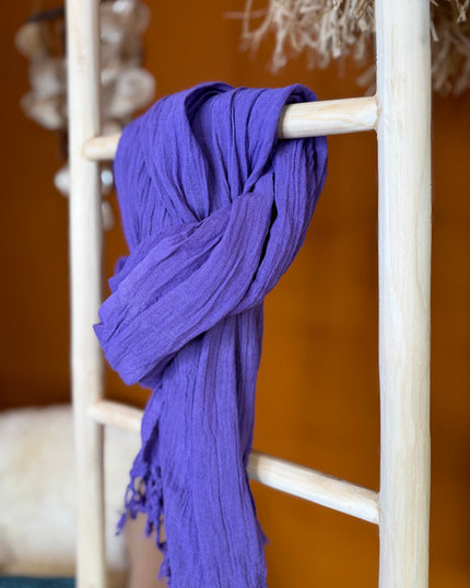 Cotton Scarf Off White