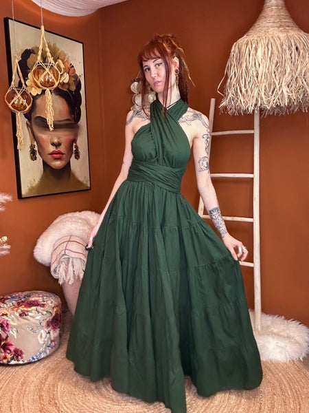 Durga - de ultieme zomerjurk Groen