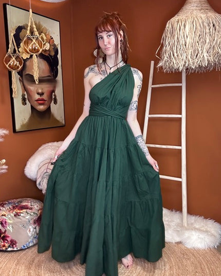 Durga - de ultieme zomerjurk Groen