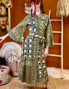 Mystic Mesa Wrap Skirt Black