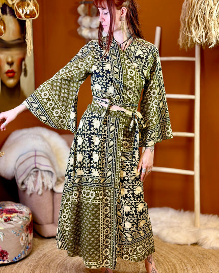 Mystic Mesa Wrap Skirt Black