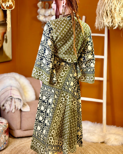 Mystic Mesa Wrap Skirt Black