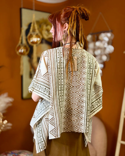 Azteken-Kimono / Weste