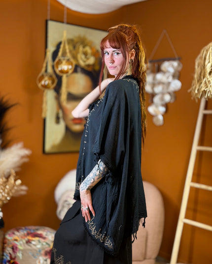Terra Soul Kimono Zwart
