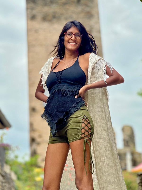 Wild Woman Short Groen