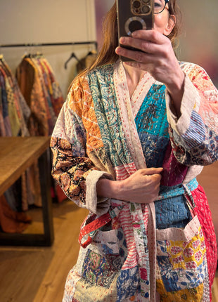 Patchwork Kantha Kimono 63