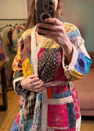 Patchwork Kantha Kimono 66
