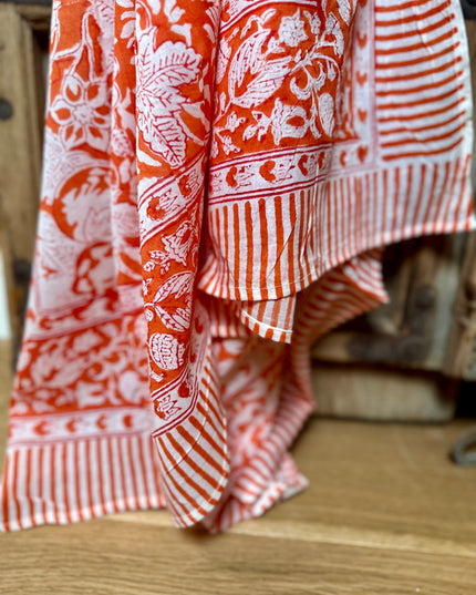 Freya Blockprint Sjaal