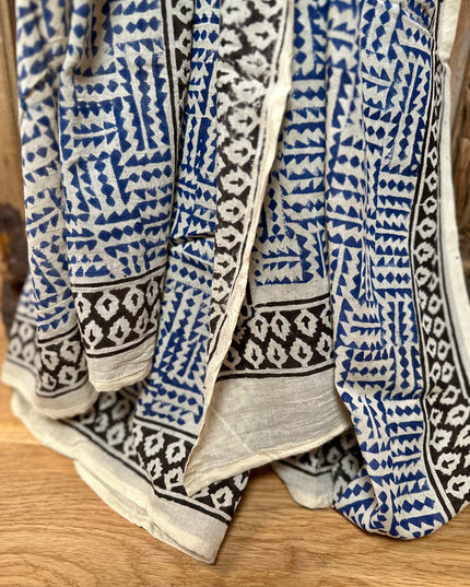 Freya Blockprint Sjaal