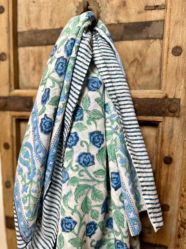 Freya Blockprint Sjaal