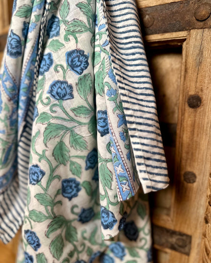 Freya Blockprint Sjaal