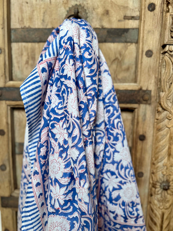 Freya Blockprint Sjaal