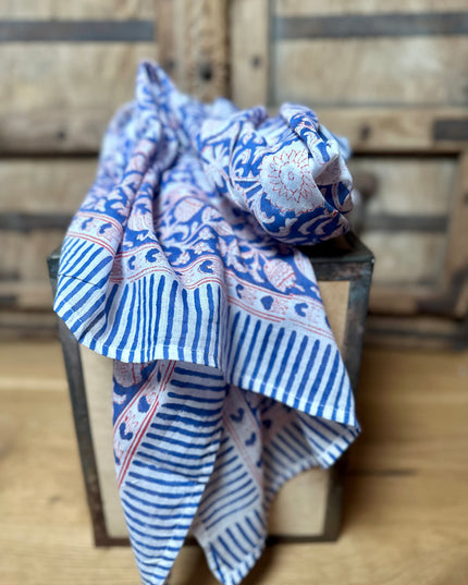 Freya Blockprint Sjaal