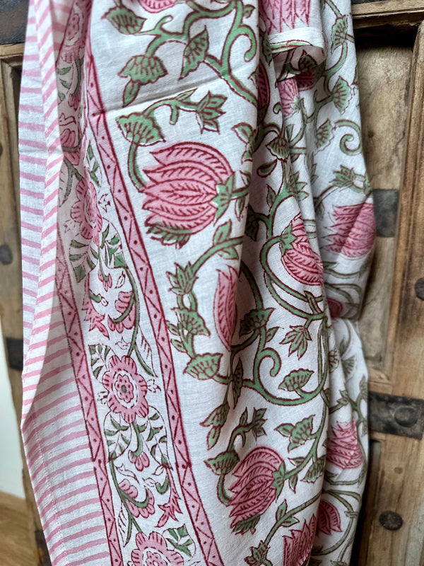 Freya Blockprint Sjaal